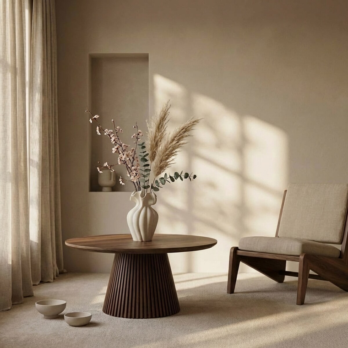 Wazon SHP PORTICO 21 cm beżowy