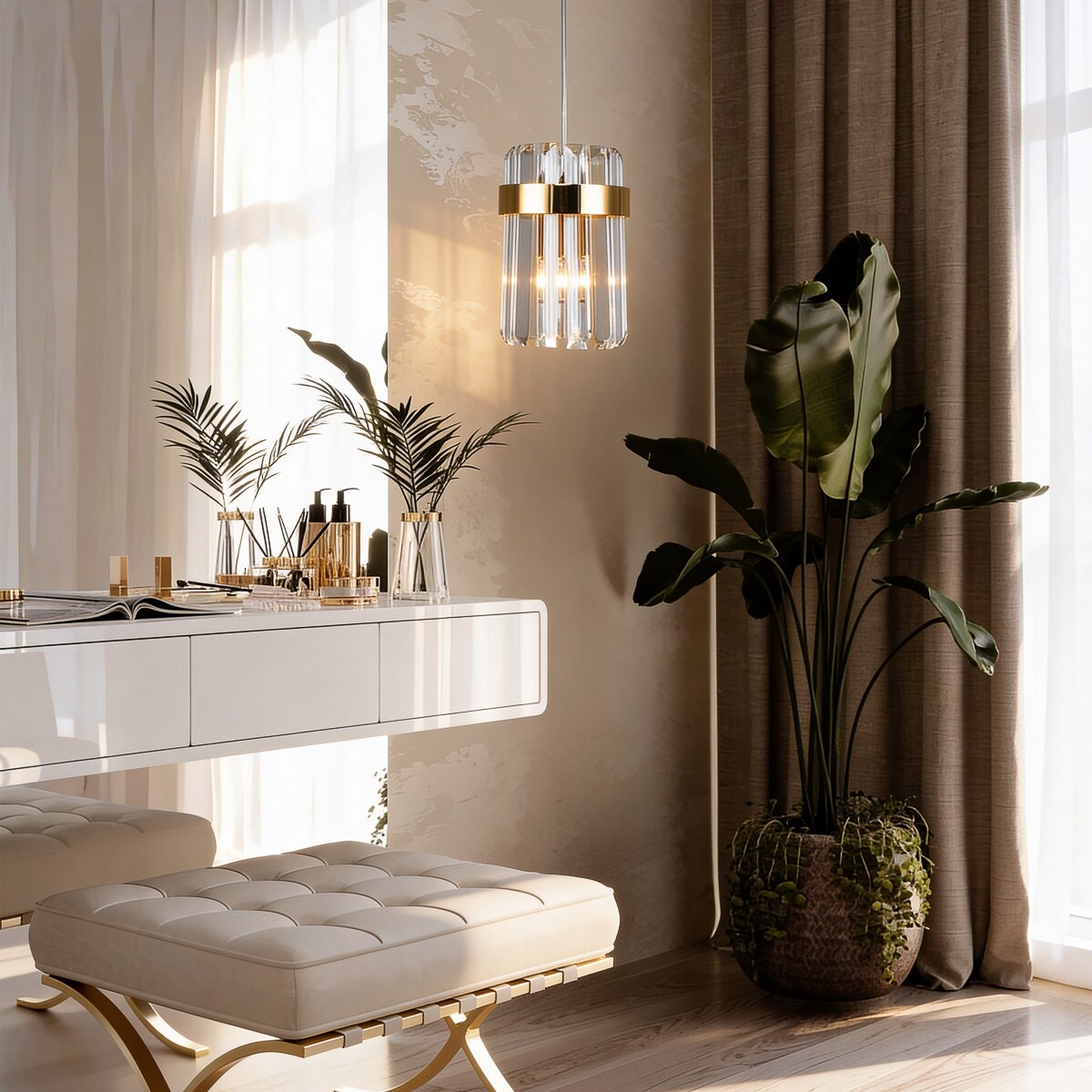 Lampa sufitowa wisząca Light Prestige Vetro transparentny 1 x E14 1 szt.