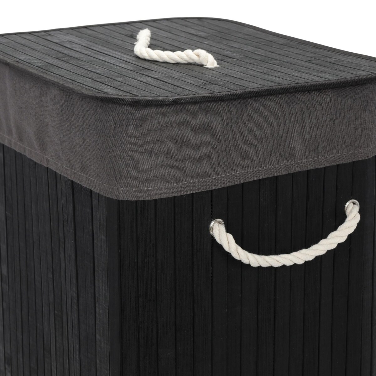 Bambusowy kosz na pranie SADE, 80 l