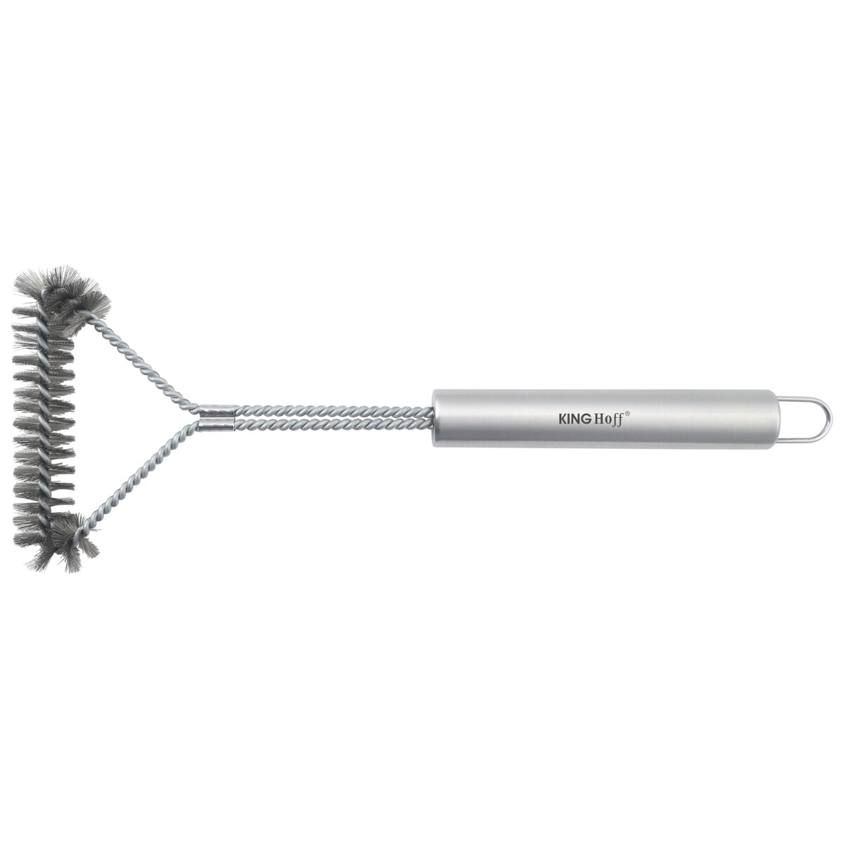 Szczotka do czyszczenia grilla, stal nierdzewna, KINGHOFF