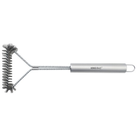 Szczotka do czyszczenia grilla, stal nierdzewna, KINGHOFF