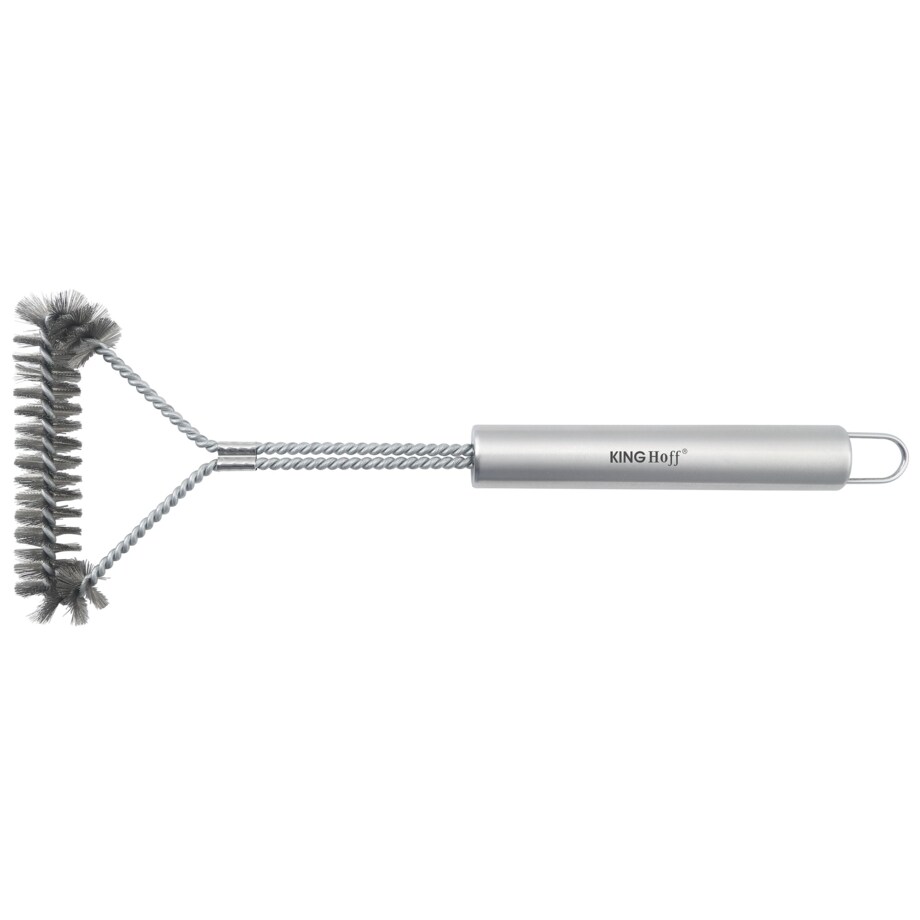 Szczotka do czyszczenia grilla, stal nierdzewna, KINGHOFF