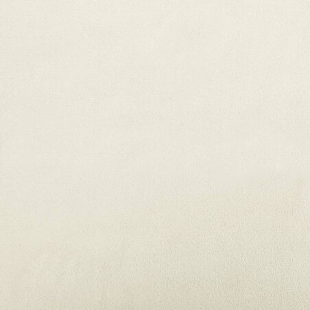 vidaXL Fotel, kremowy, 63x76x80 cm, obity aksamitem