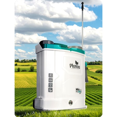 Opryskiwacz akumulatorowy Plonos PL-603 plecakowy elektryczny 16L 460300