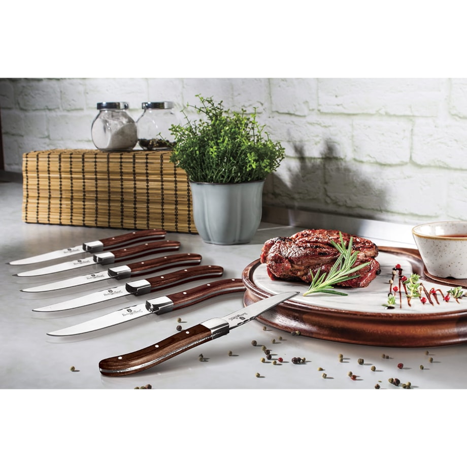 Zestaw noży do steków 6 sztuk BERLINGER HAUS