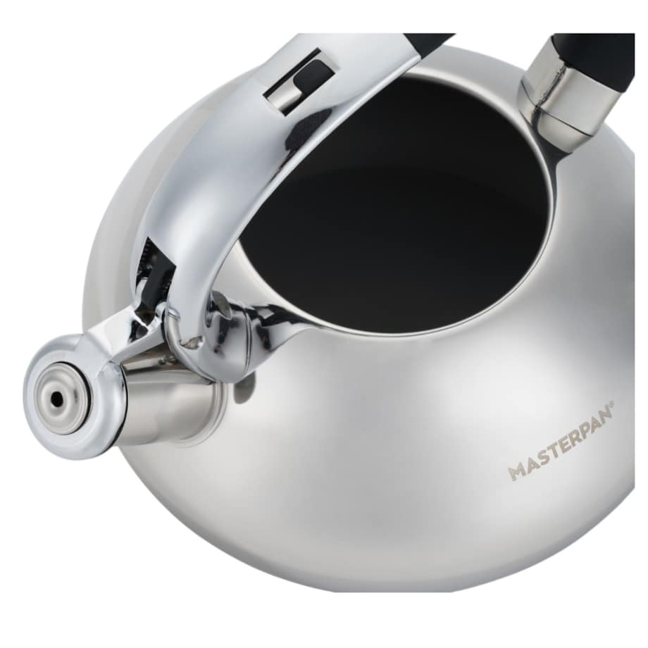 Czajnik Z Gwizdkiem Mały Solidny Stal Nierdzewna 2L Na Indukcję Gaz