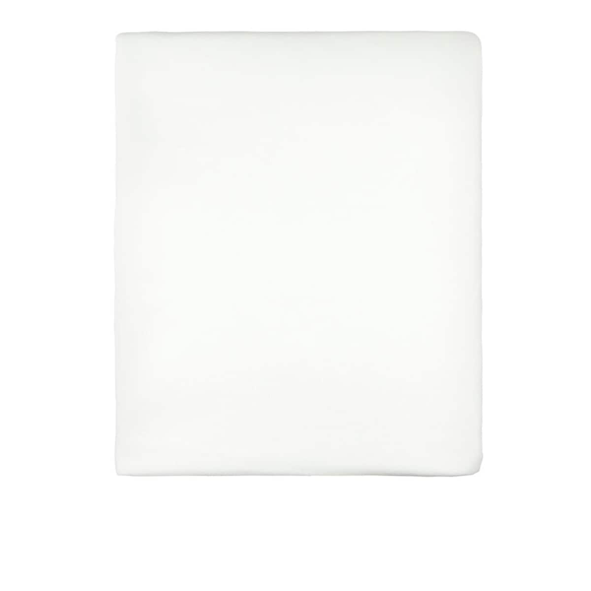 Prześcieradło z gumką bawełniane 100x200 cm białe