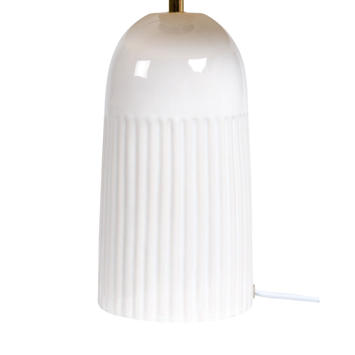 Lampa stołowa SALIENTE Ceramika Złamana biel