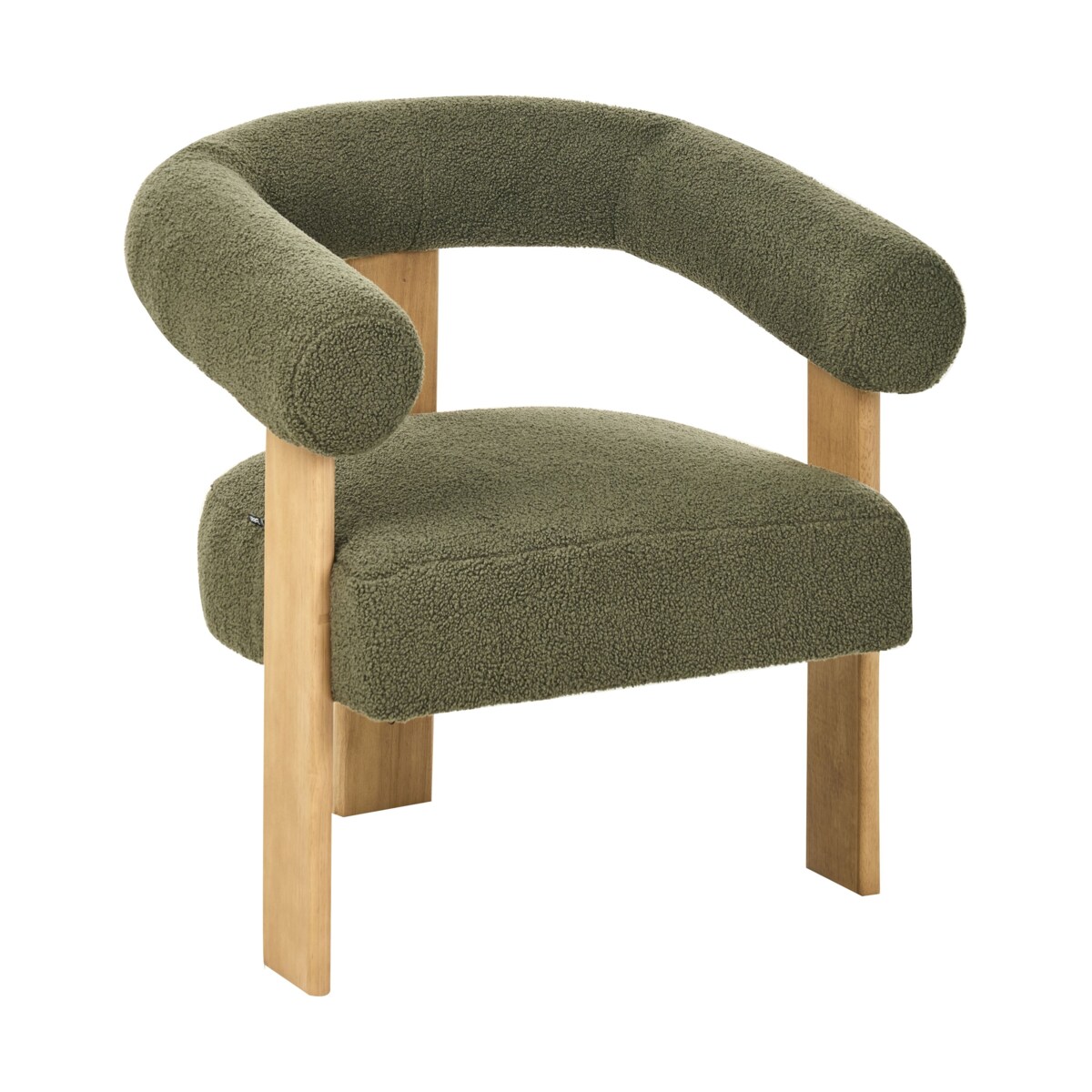 Fotel ILBRO Boucle Zielony