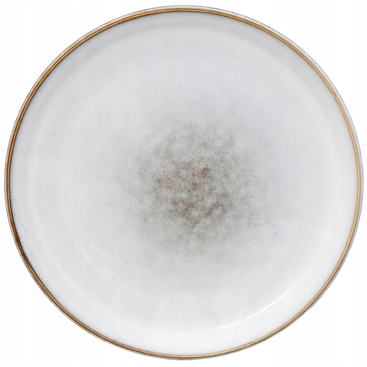 TALERZ DESEROWY SZARY 20cm CERAMICZNY TALERZYK SERWIS NA SZTUKI CIASTO