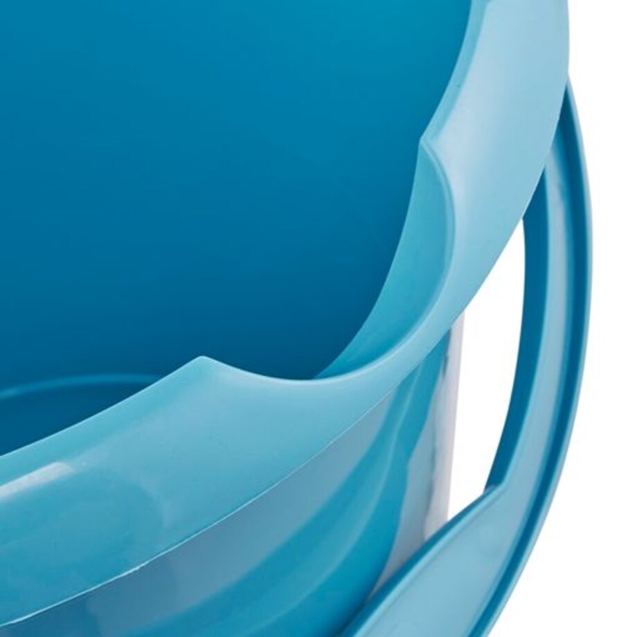 Wiadro do czyszczenia "mika eco", okrągłe, 10 litrów, niebieskie keeeper