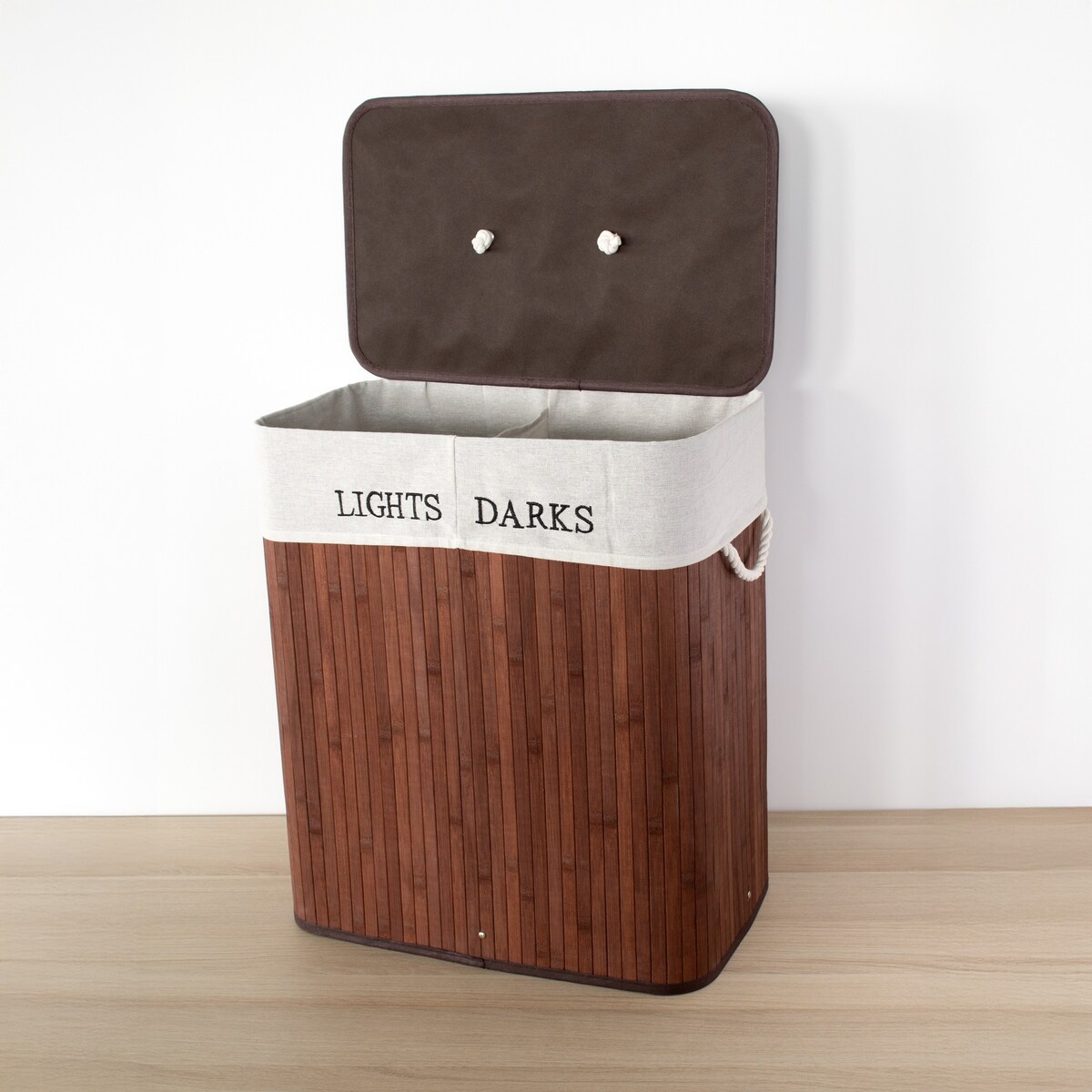 Kosz na pranie 60x52x32 cm LIGHTS DARKS