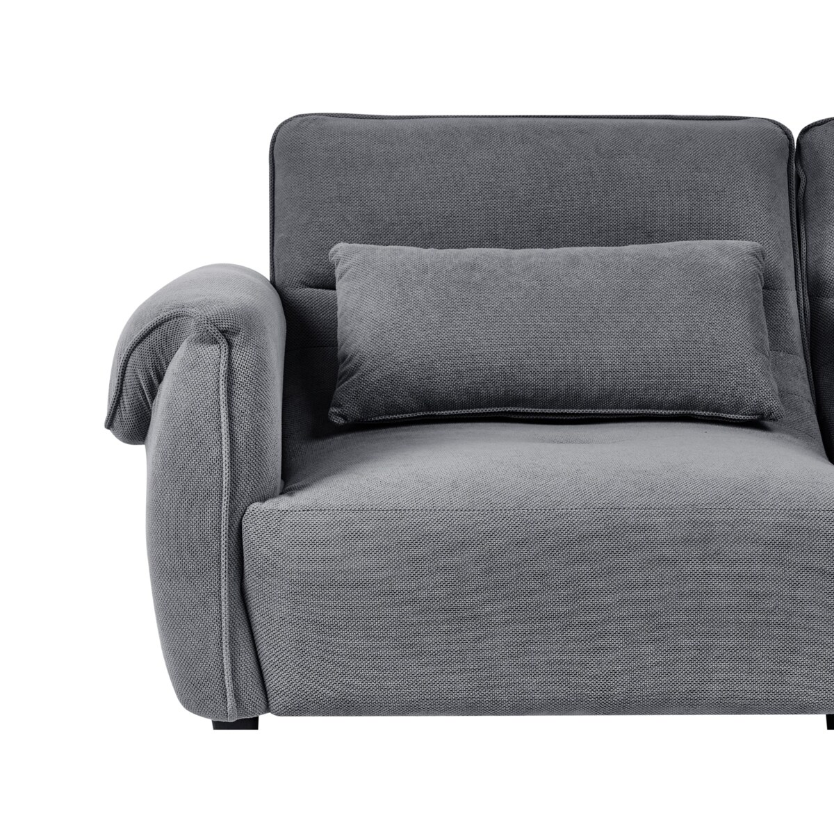 Sofa dla 3 osób WETLAN Ciemnoszary