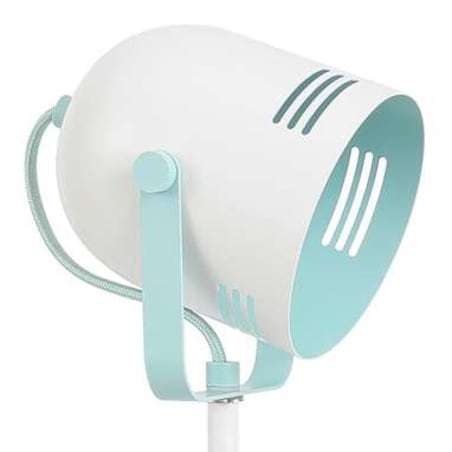 Stojąca LAMPA biurkowa MINUET 7015 Rabalux regulowana LAMPKA reflektorek pastelowy biały miętowy