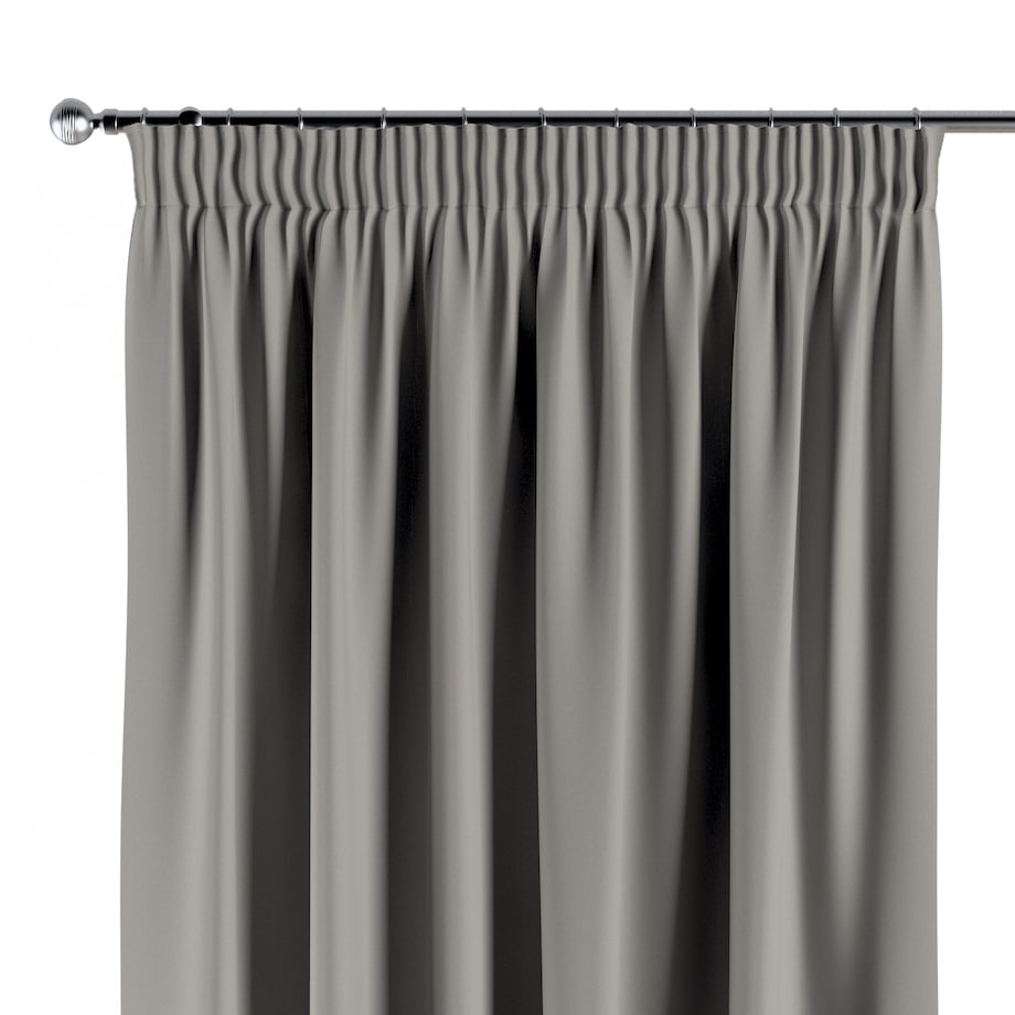 Zasłona na taśmie marszczącej 1 szt. 130x245 szary