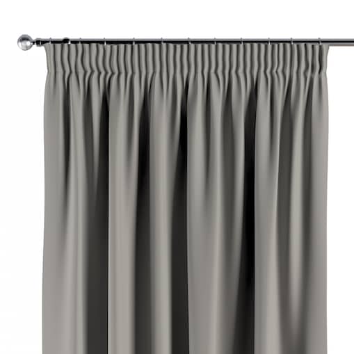 Zasłona na taśmie marszczącej 1 szt. 130x245 szary