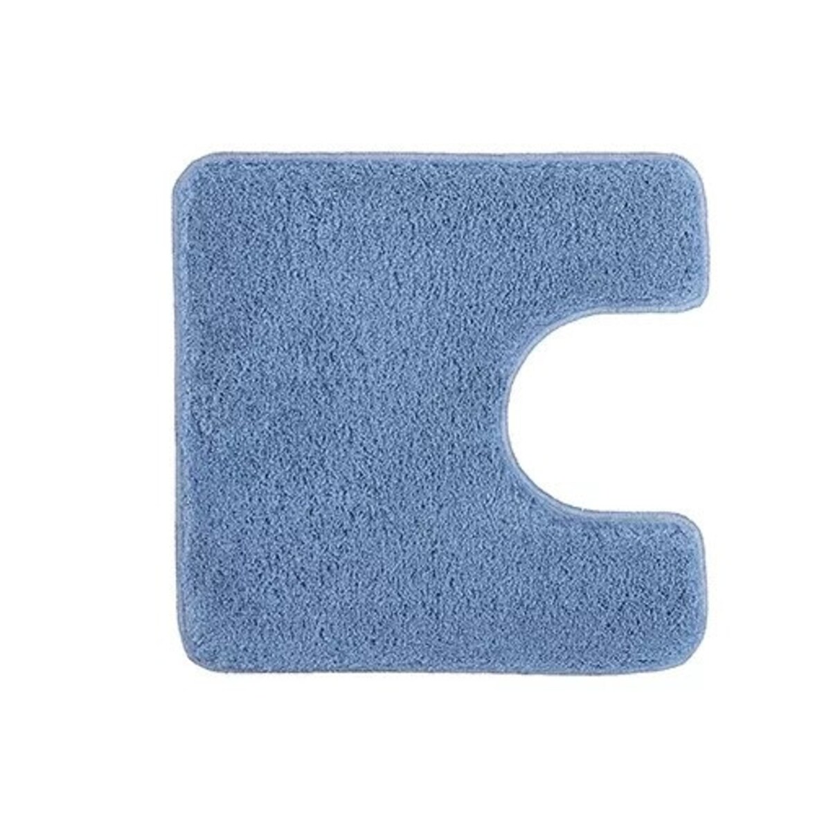 Kleine Wolke Relax Dywanik WC niebieski z wycięciem 55x 55 cm wysokie runo