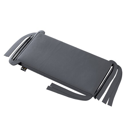 Ochraniacz do łóżeczka, grafitowy szary, 180x30cm, Posh Velvet