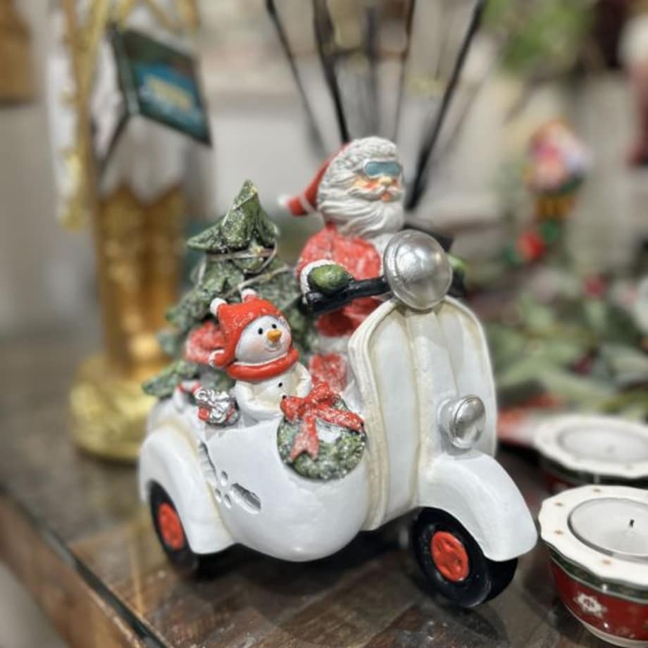 Mikołaj na motocyklu LED Timstor