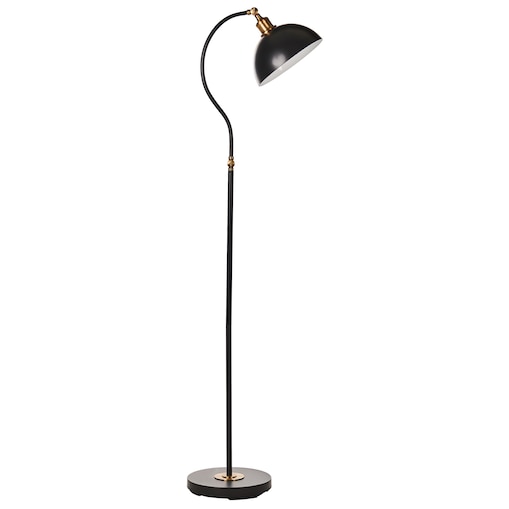 Lampa podłogowa LENNON Regulowana Metal Czarny