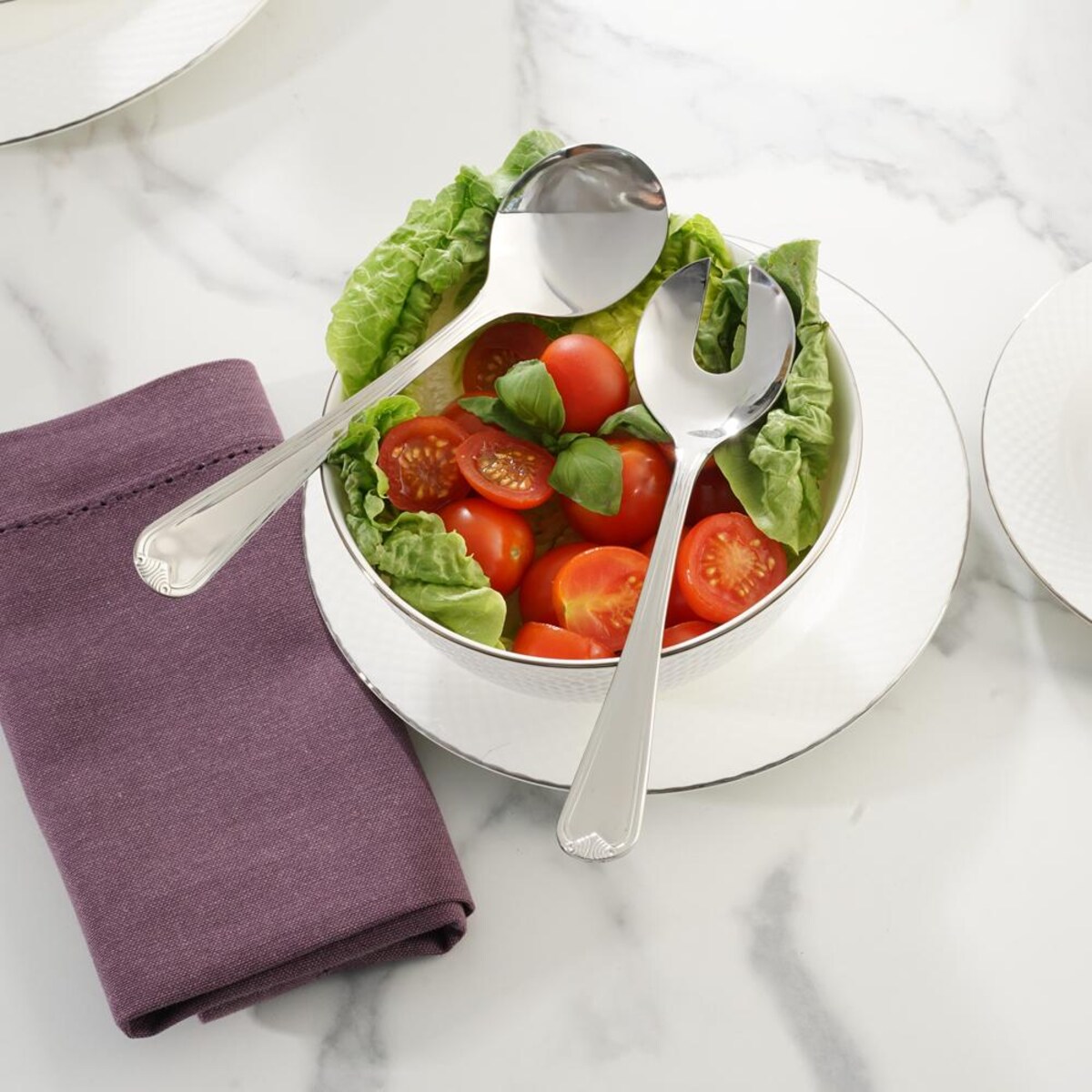 VILLA ITALIA Sztućce do sałaty 2 sztuki PRETORIA