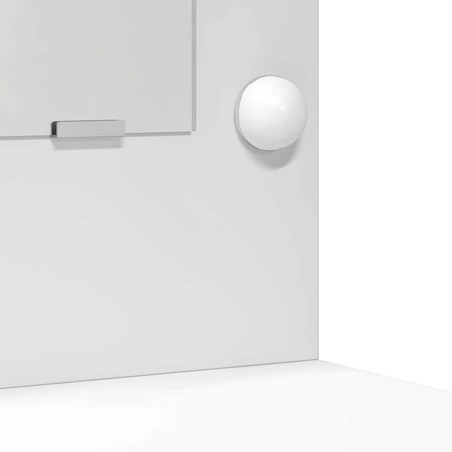 vidaXL Toaletka Biały 78,5 x 41 x 135 cm Materiał drewnopochodny