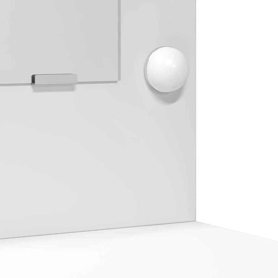 vidaXL Toaletka Biały 78,5 x 41 x 135 cm Materiał drewnopochodny