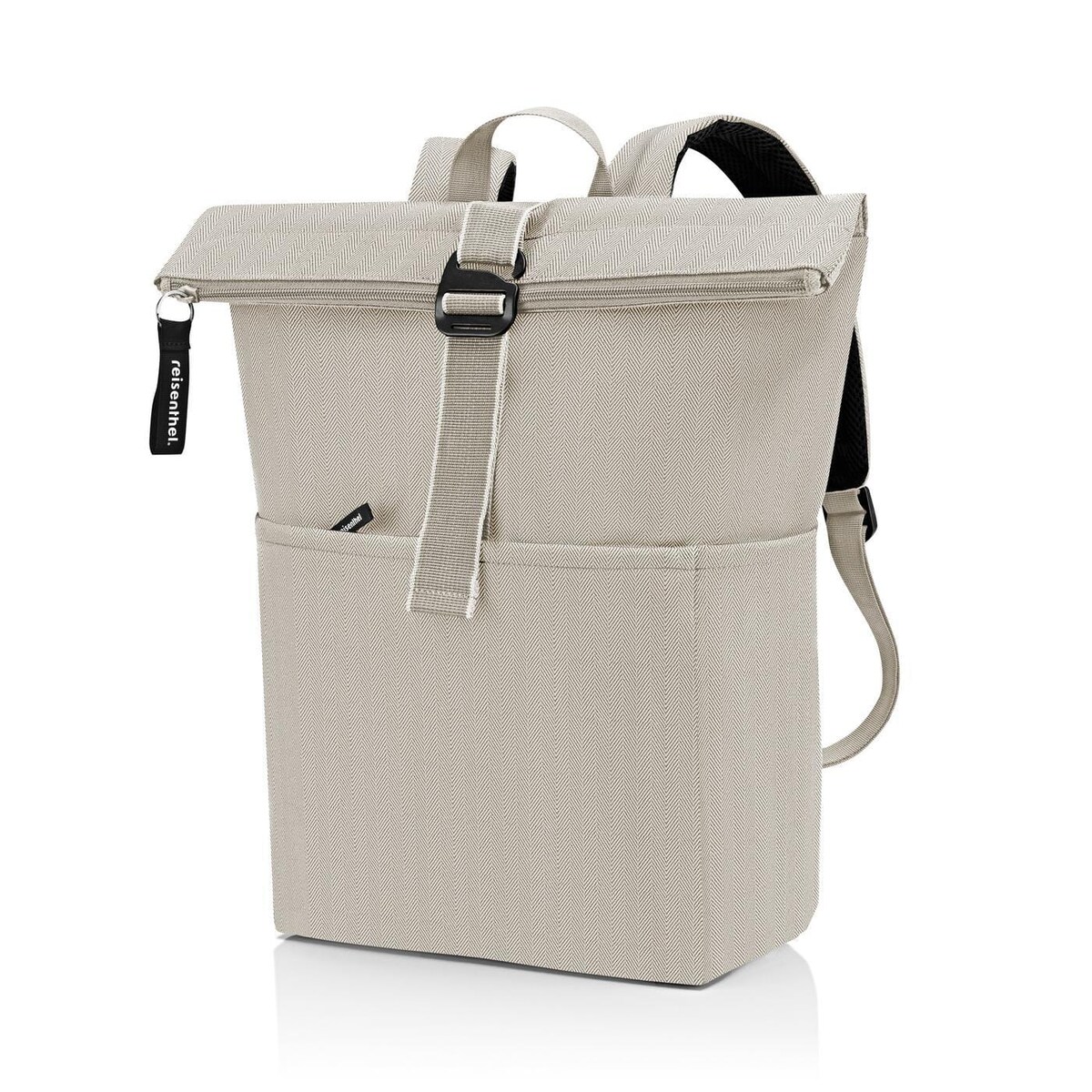 Plecak ROLLTOP BACKPACK, herringbone sand