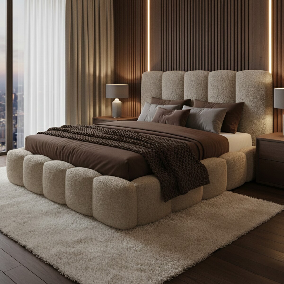 Łóżko Tapicerowane Monarch 120X200 Stelaż Pojemnik Na Pościel Loop 08