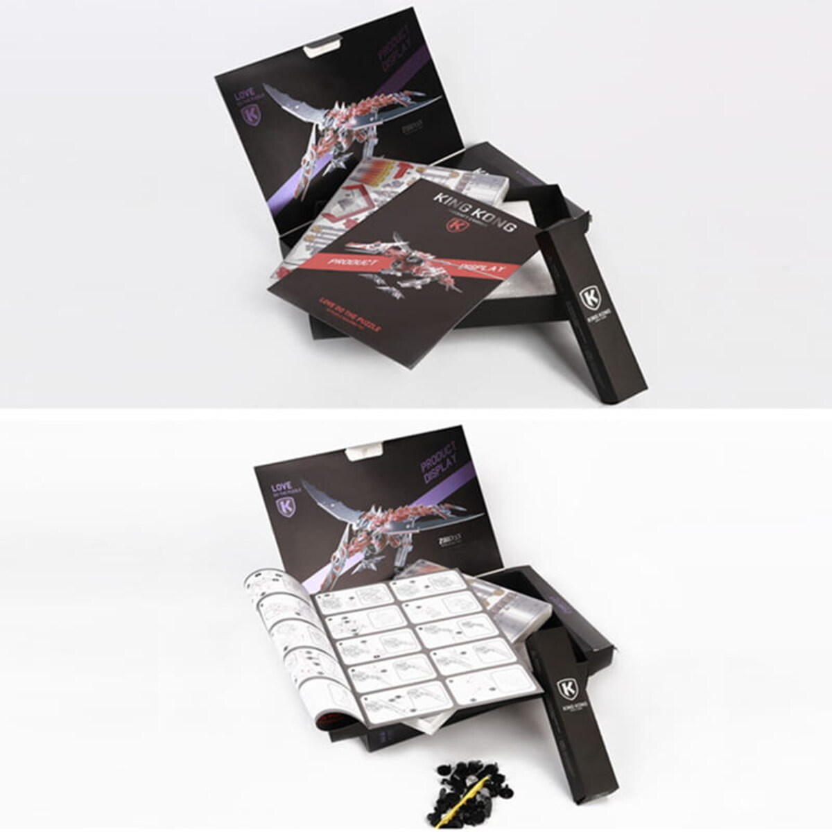 Dinozaur Pterodaktyl Puzzle 3D