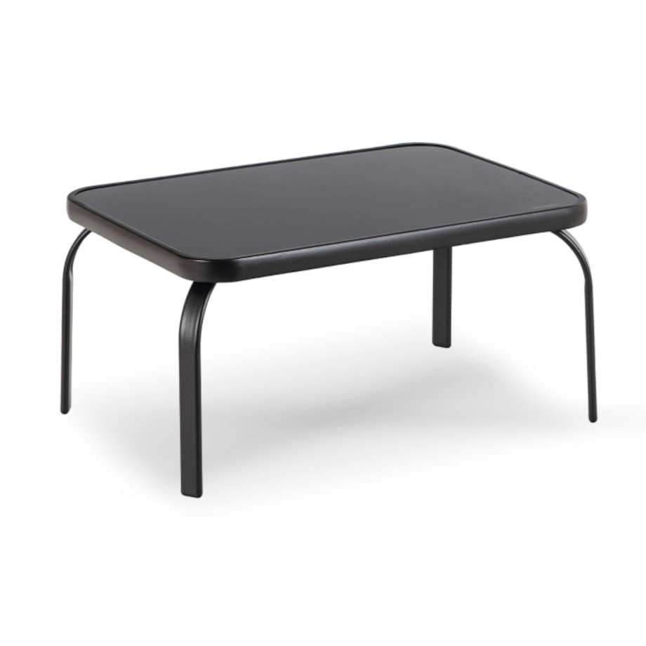 Zestaw Mebli Ogrodowych Na Taras Ogród Komplet Textilene Szary MINNESOTA