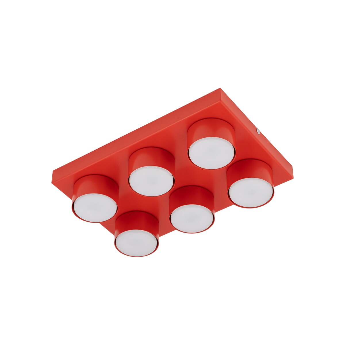 Lampa sufitowa BRIX RED 11294 TK Lighting czerwona nowoczesna LED