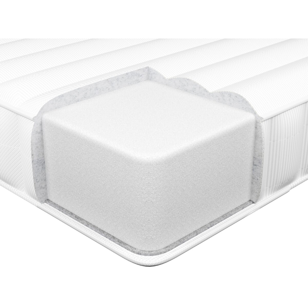 Materac piankowy ENCHANT H2/3 średnio twardy 140 x 200 cm