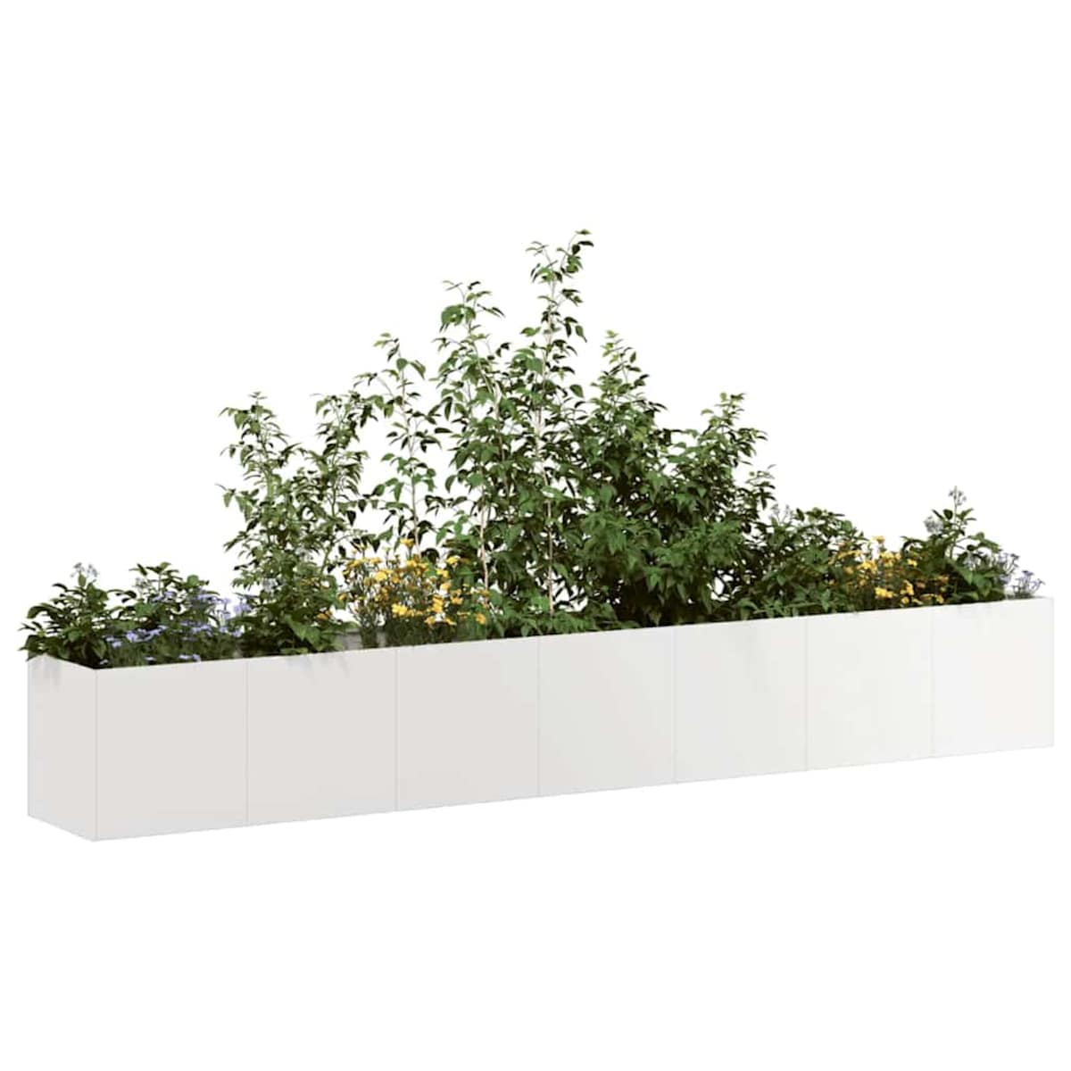 vidaXL Doniczka 280x40x40 cm Stal nierdzewna