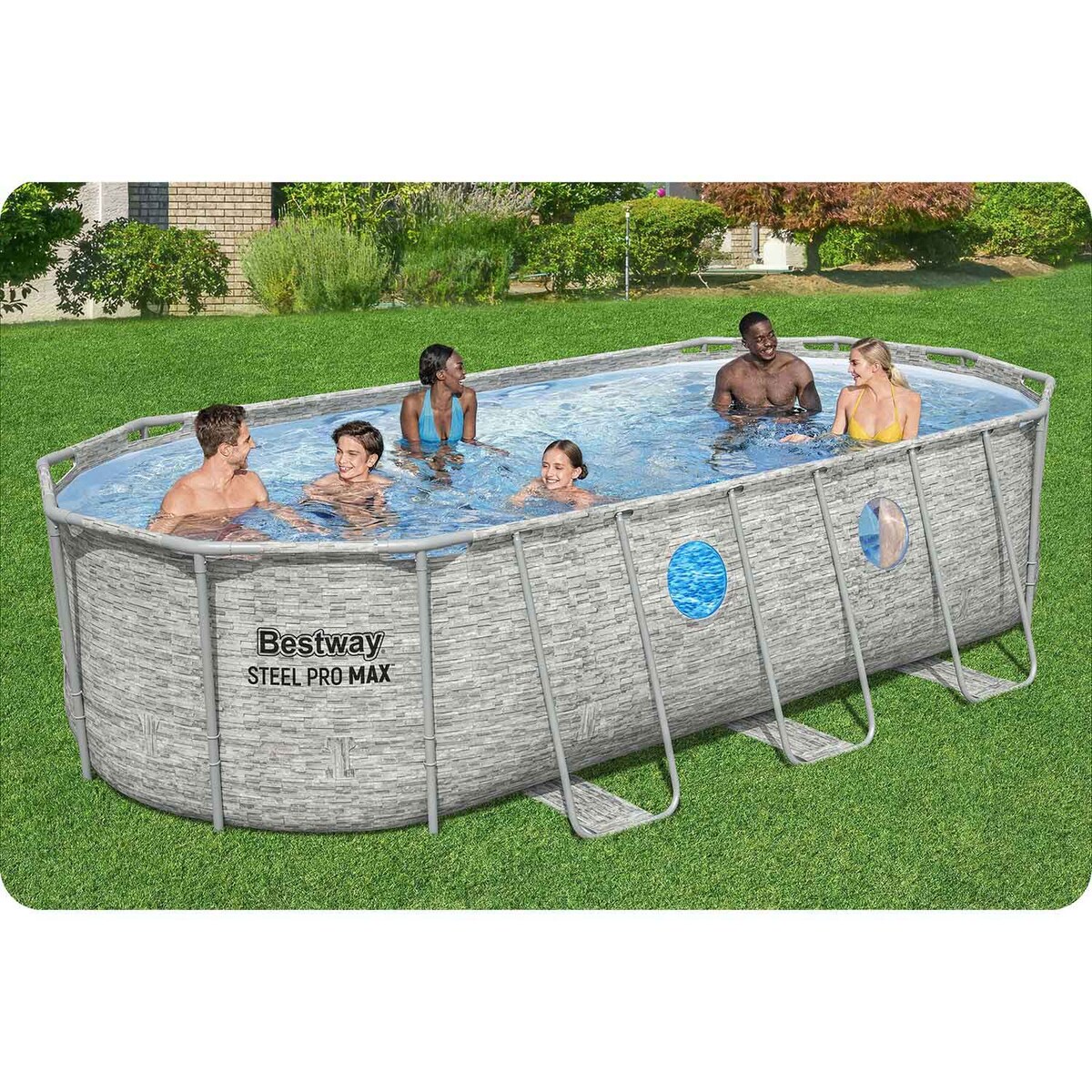 Basen stelażowy ogrodowy 549x274x122 Bestway 56716N