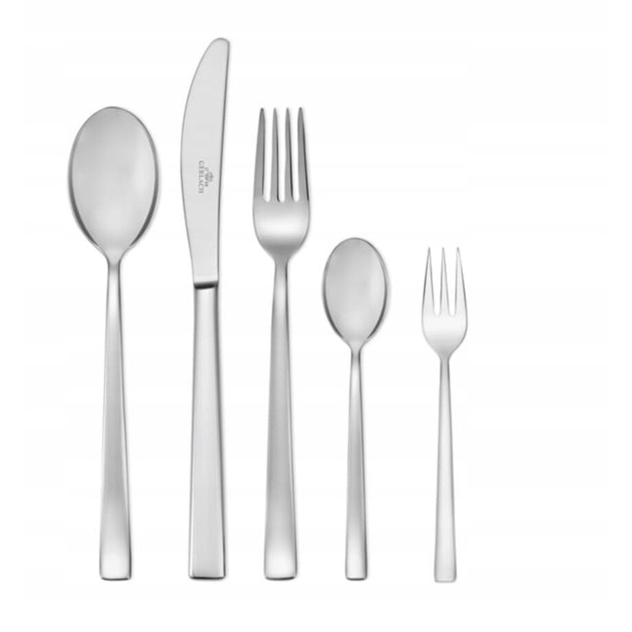 Zestaw sztućców Gerlach Onda 68 Elementów Srebrny Połysk Pudełko / 12 Os