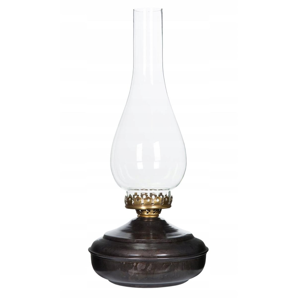 ŚWIECZNIK tealight OLJA brązowy wys. 45cm