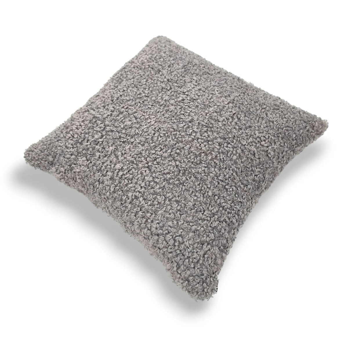 Szara poduszka dekoracyjna boucle 50x50 Betty