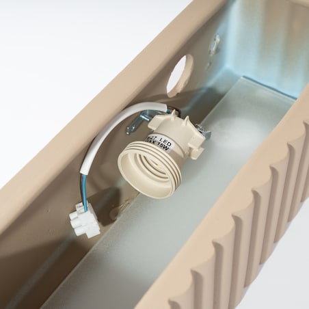 Kinkiet ceramiczny RIGATA taupe