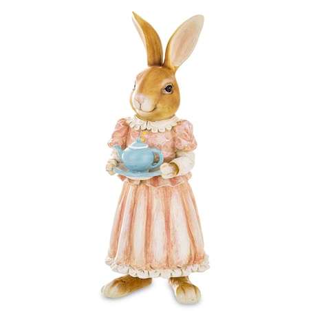 Dekoracja - króliczka z imbrykiem GABI-2