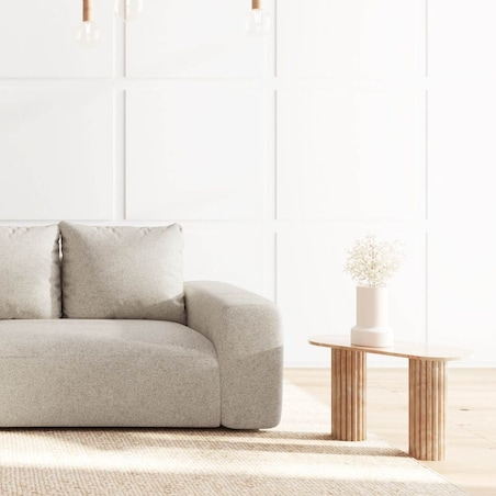 Monce Sofa narożna lewa jasno beżowa