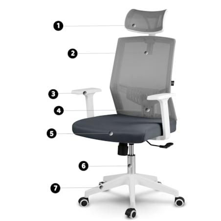 Fotel biurowy obrotowy krzesło biurowe Sofotel Rotar