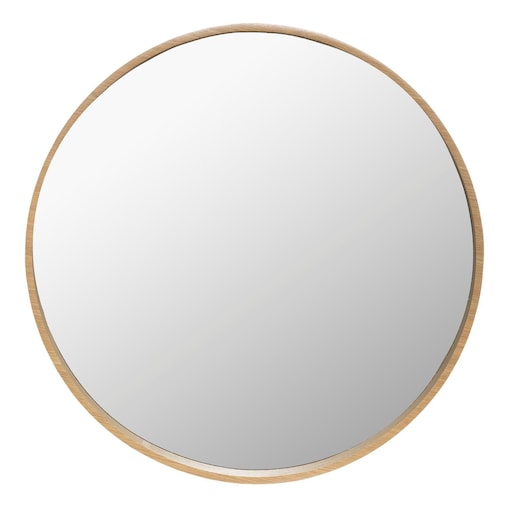 Okrągłe lustro Wild, Ø 68 cm, MDF