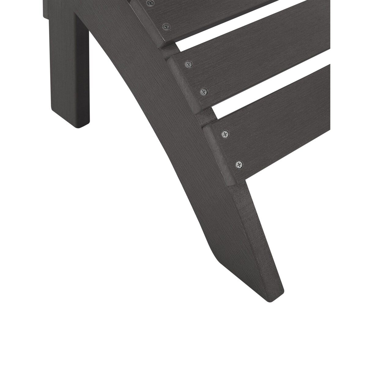 Podnóżek ogrodowy ciemnoszary ADIRONDACK