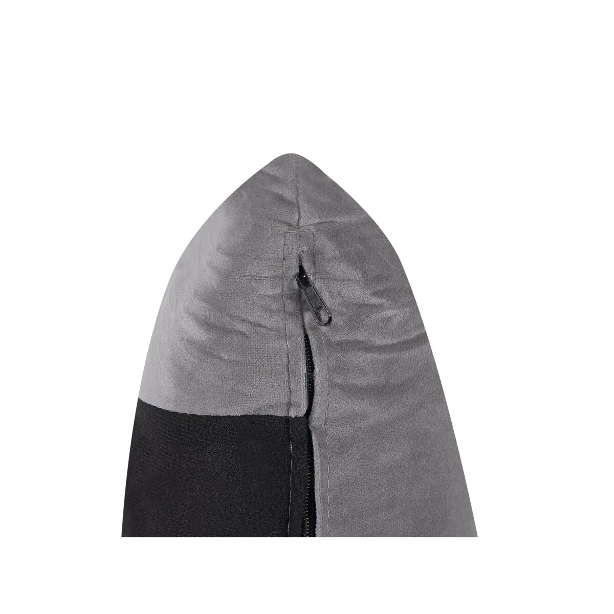 Sofa 3-osobowa welurowa szara MAURA