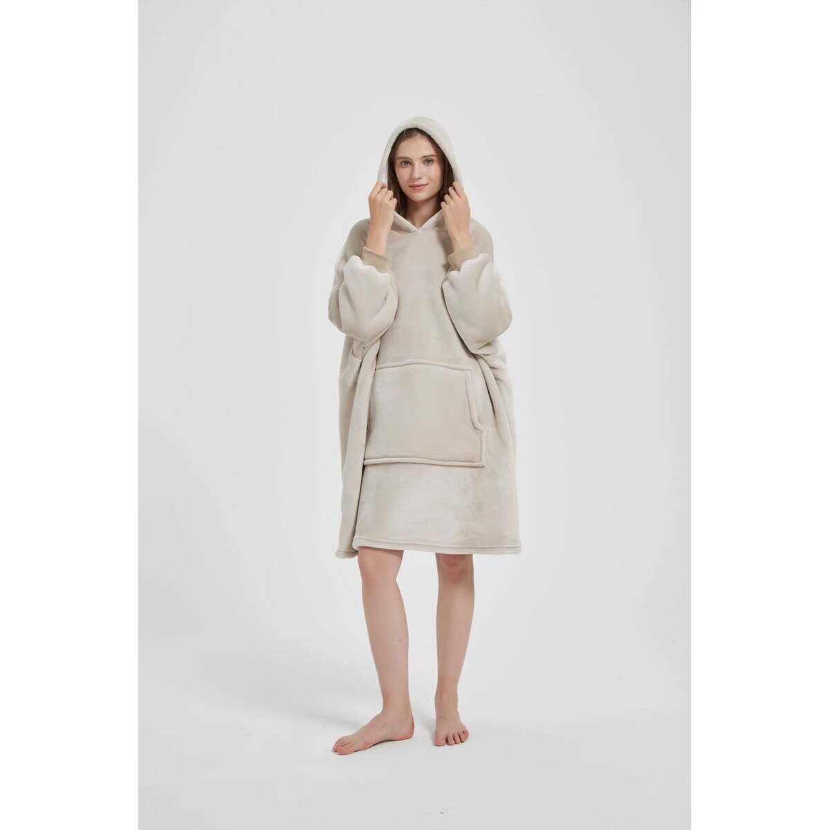 Kocobluza HOODIE Beżowa