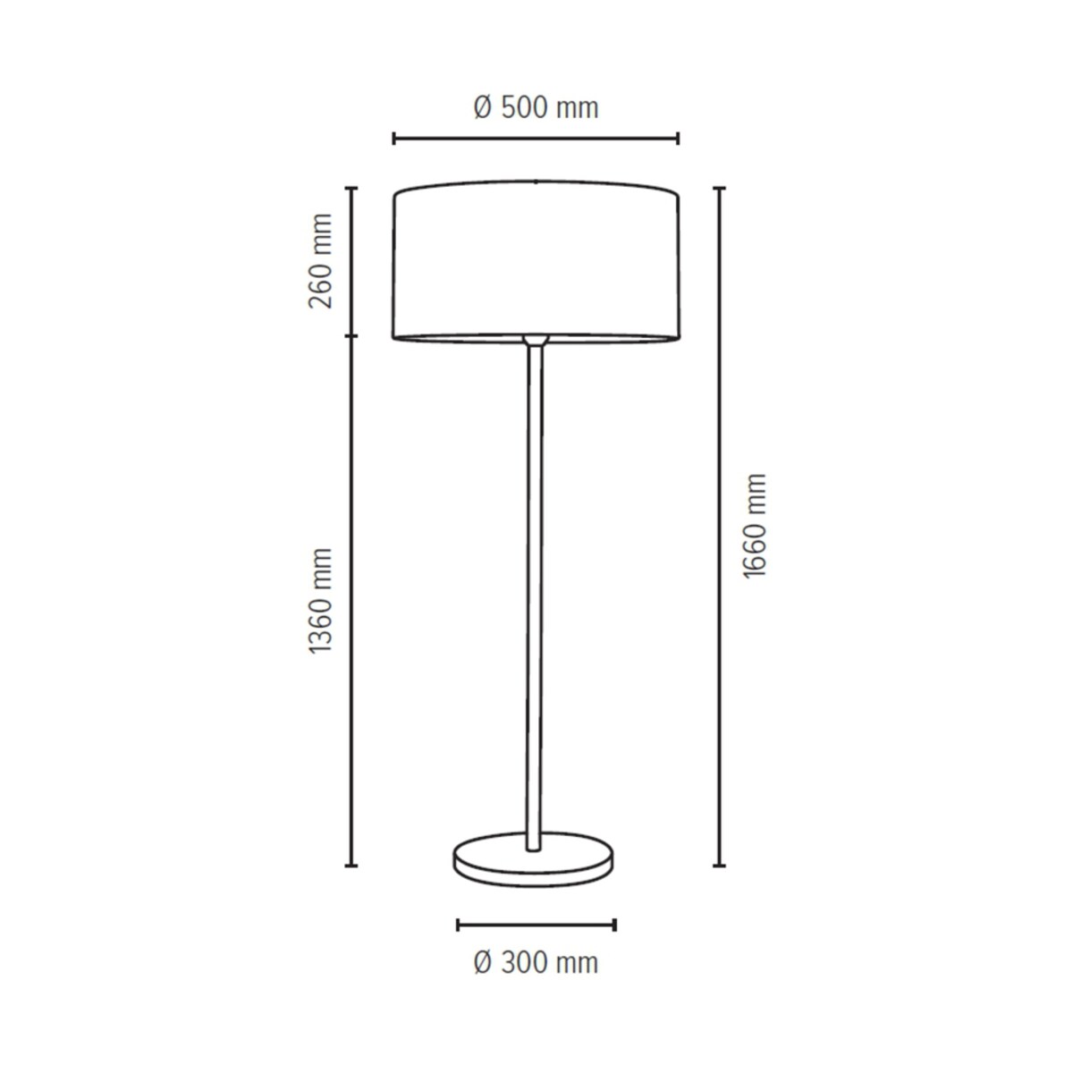 Lampa Podłogowa BRITOP Lighting 1xE27 Max.60W Satyna w Połączeniu z Beżową Tkaniną, Polski Producent, 1 szt.