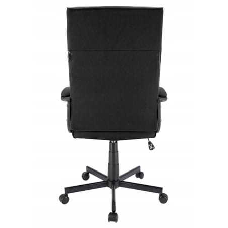 Fotel biurowy COMFORT pikowany czarny