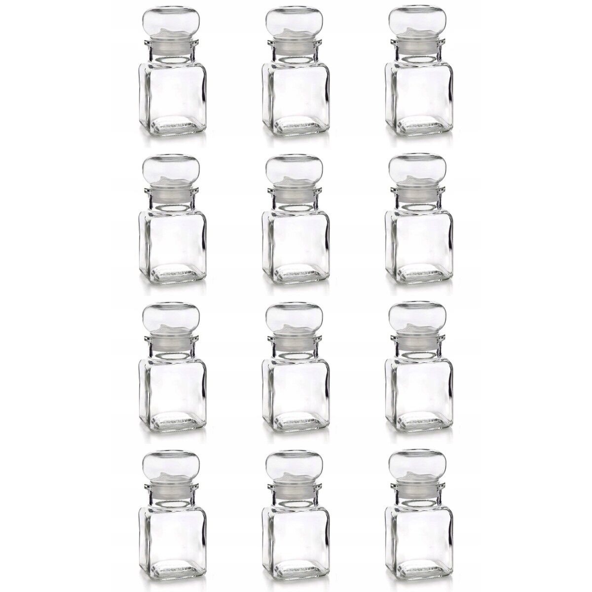 POJEMNIK SŁOICZEK NA PRZYPRAWY kuchenne herbatę zioła 12 x 150 ml BANQUET