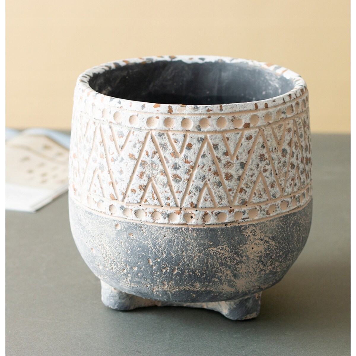 OSŁONKA VERA w stylu skandynawskim beton śr. 17cm